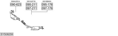 BOSAL SYS08259