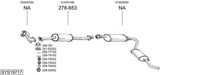 BOSAL SYS19717