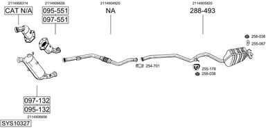 BOSAL SYS10327