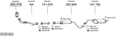 BOSAL SYS01442