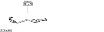 BOSAL SYS14531