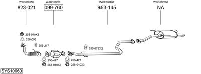 BOSAL SYS10660