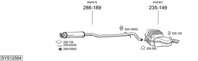 BOSAL SYS12584