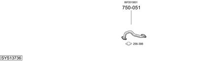 BOSAL SYS13736