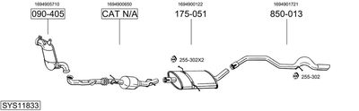 BOSAL SYS11833