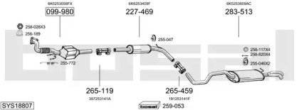 BOSAL SYS18807