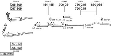 BOSAL SYS02790