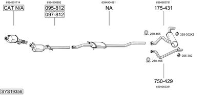 BOSAL SYS19356