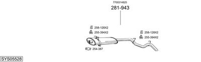 BOSAL SYS05528