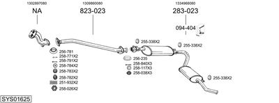 BOSAL SYS01625