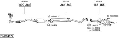 BOSAL SYS04072