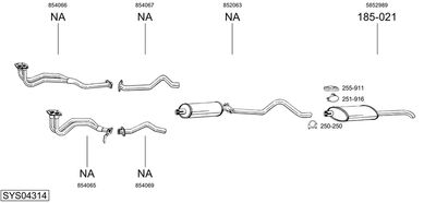 BOSAL SYS04314