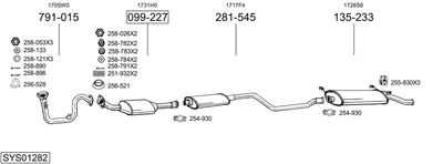 BOSAL SYS01282