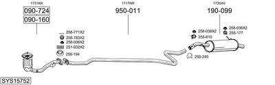 BOSAL SYS15752