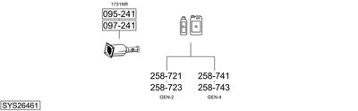 BOSAL SYS26461