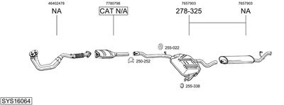 BOSAL SYS16064