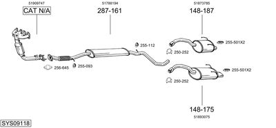BOSAL SYS09118