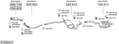 BOSAL SYS08415