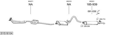 BOSAL SYS18104