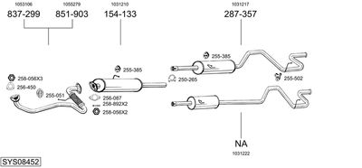 BOSAL SYS08452