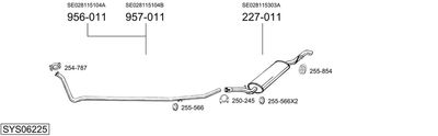 BOSAL SYS06225