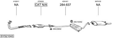 BOSAL SYS21043