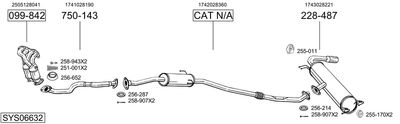 BOSAL SYS06632