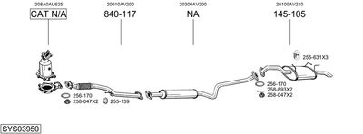 BOSAL SYS03950