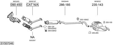 BOSAL SYS07046
