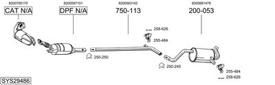 BOSAL SYS29486 BOSAL SYS29486