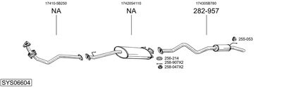 BOSAL SYS06604