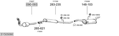 BOSAL SYS05068