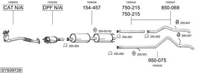 BOSAL SYS09728