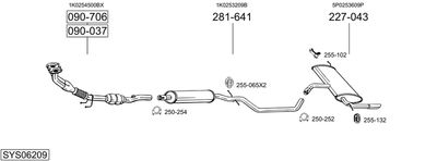 BOSAL SYS06209