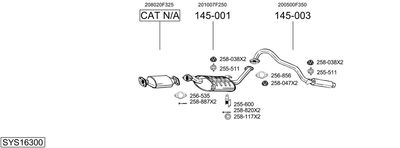BOSAL SYS16300