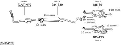 BOSAL SYS04521