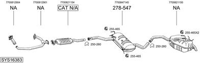 BOSAL SYS16383