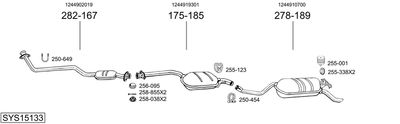 BOSAL SYS15133