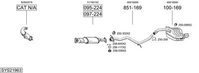 BOSAL SYS21963