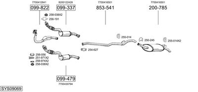 BOSAL SYS09069
