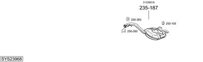 BOSAL SYS23968