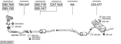 BOSAL SYS12007