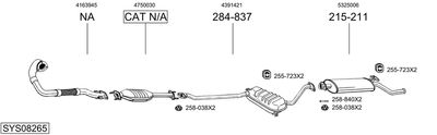 BOSAL SYS08265