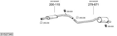 BOSAL SYS27340