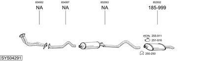 BOSAL SYS04291
