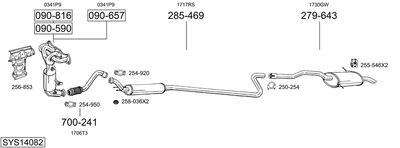 BOSAL SYS14082
