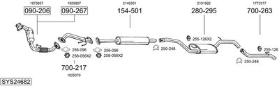BOSAL SYS24682