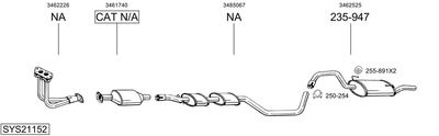 BOSAL SYS21152
