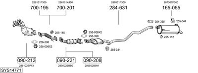 BOSAL SYS14771