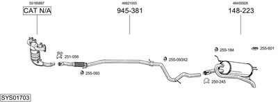 BOSAL SYS01703